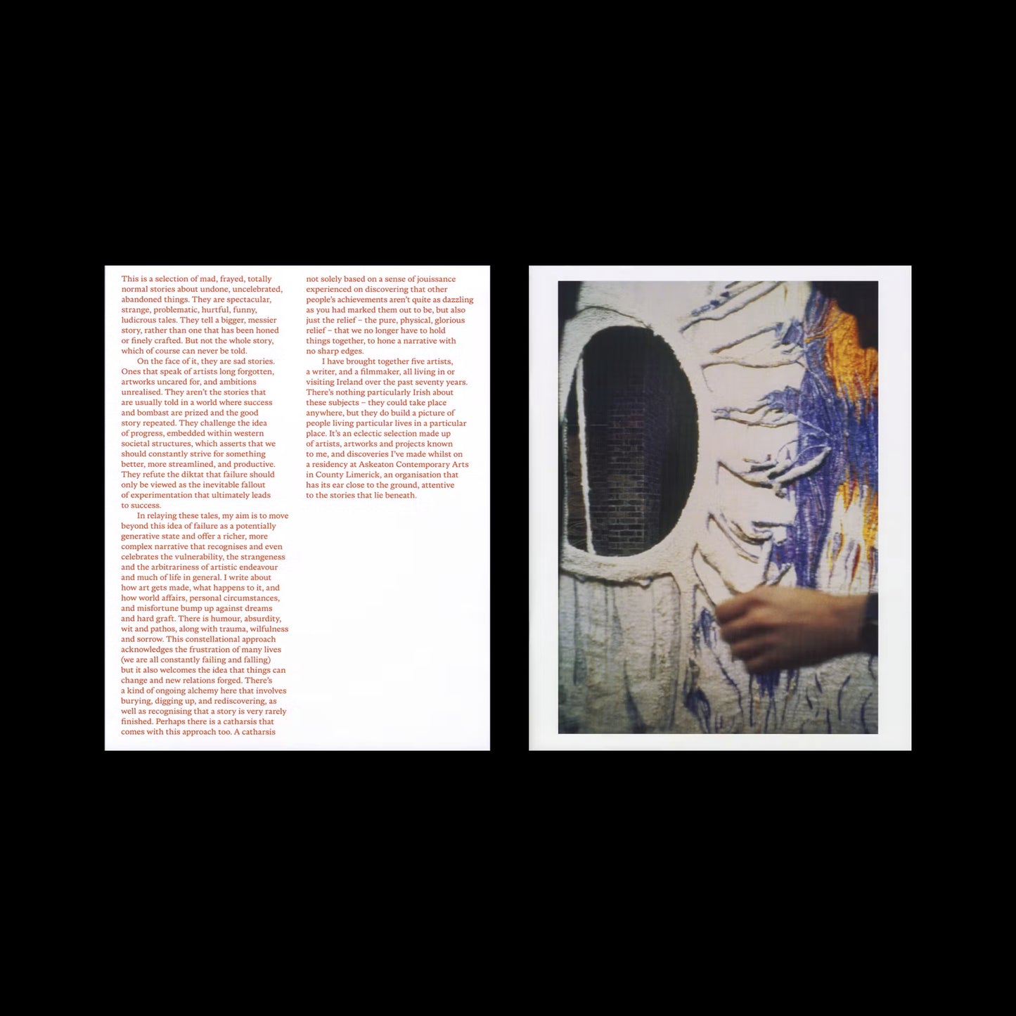 Jes Fernie, Things left undone unsaid uncelebrated unplanned unfinished, 2023