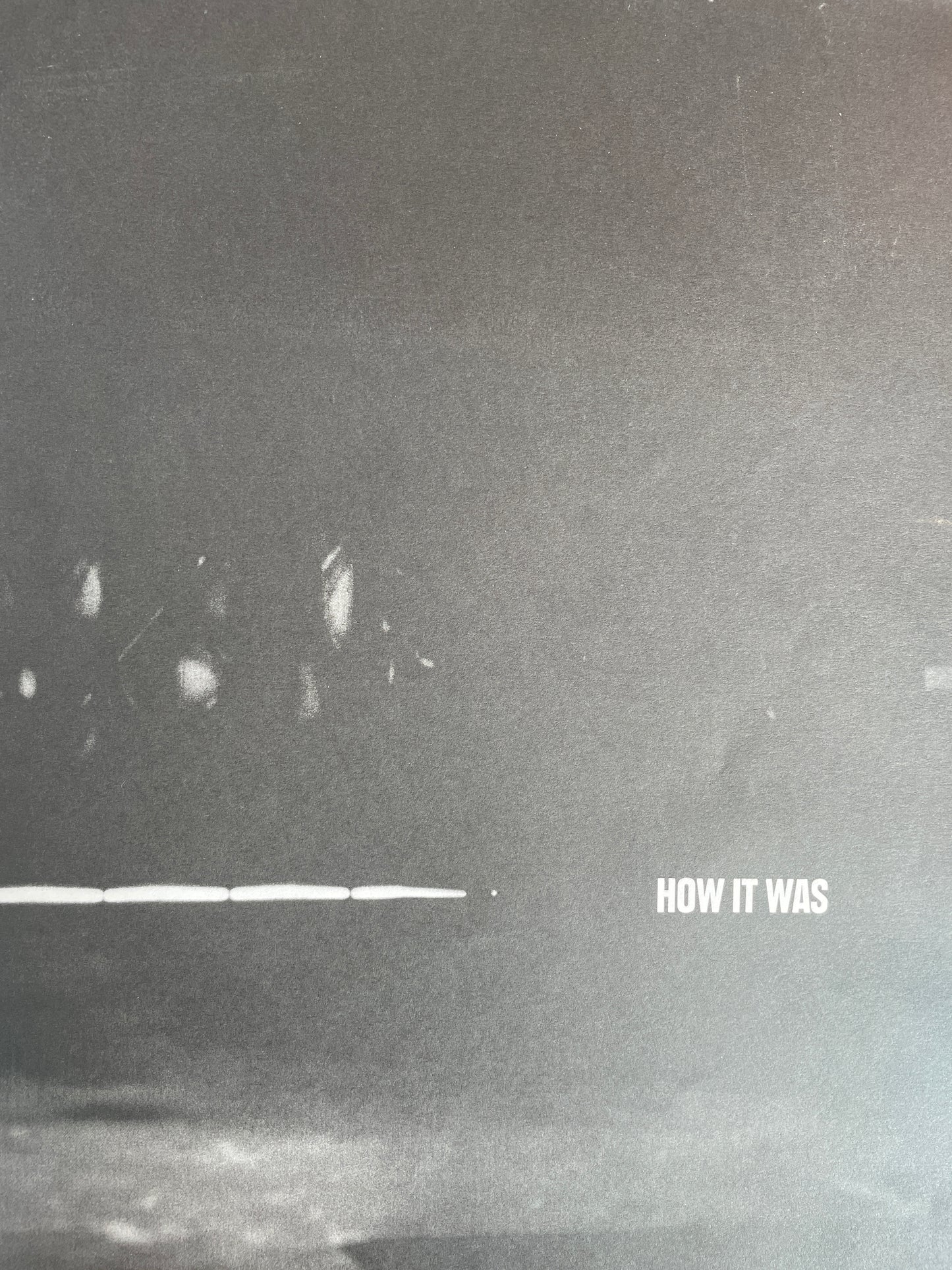 Willie Doherty, How It Was, 2001