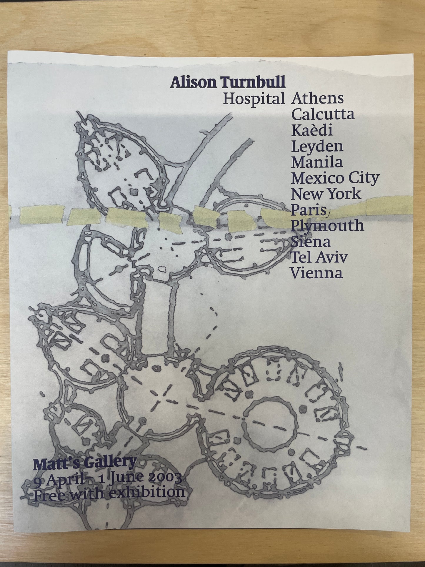 Alison Turnbull, Hospital, 2003