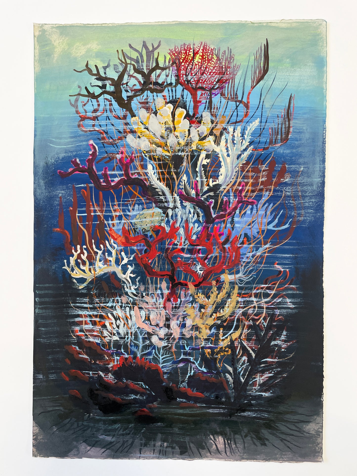 Nicola Bealing, Dead-man’s Fingers, Coral Rock / Light Sky, 2023