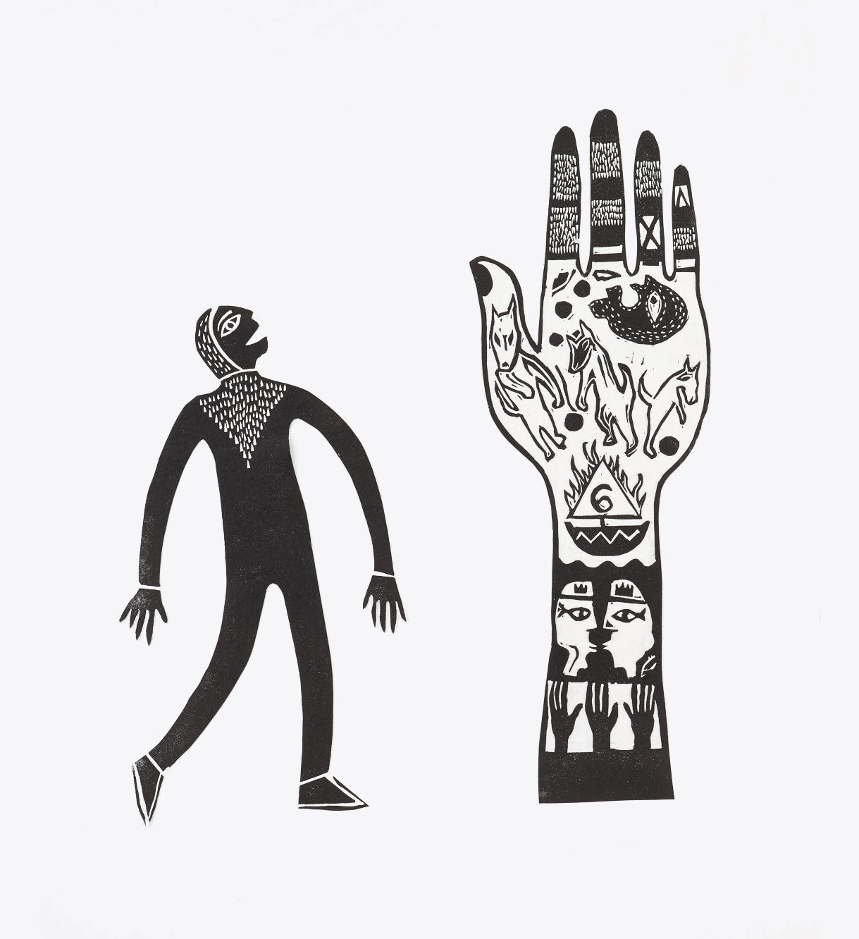 Ron Henocq, Hand homage, 2019