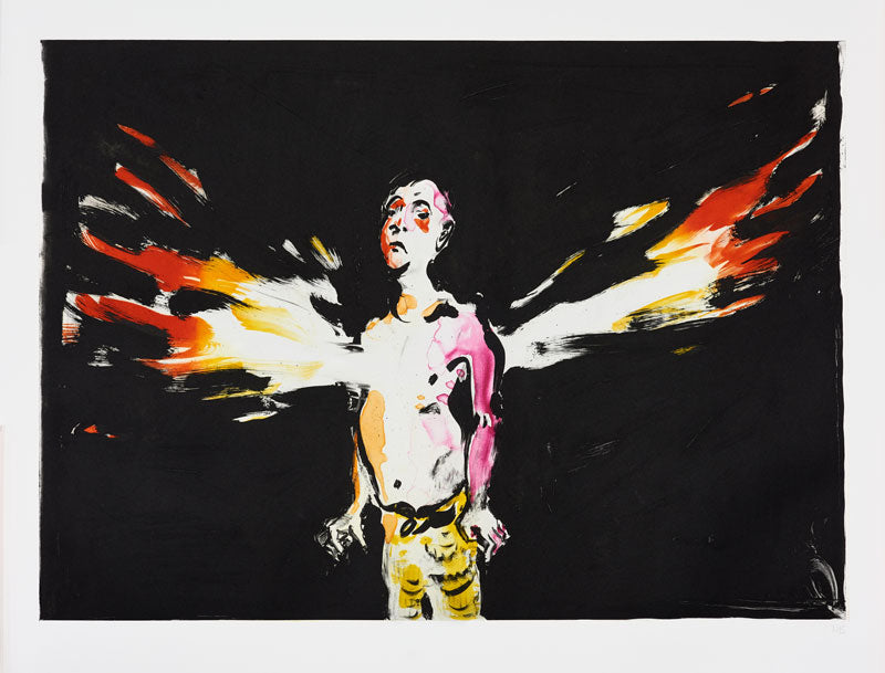 Nicola Bealing, Boy with Burning Heart, 2018