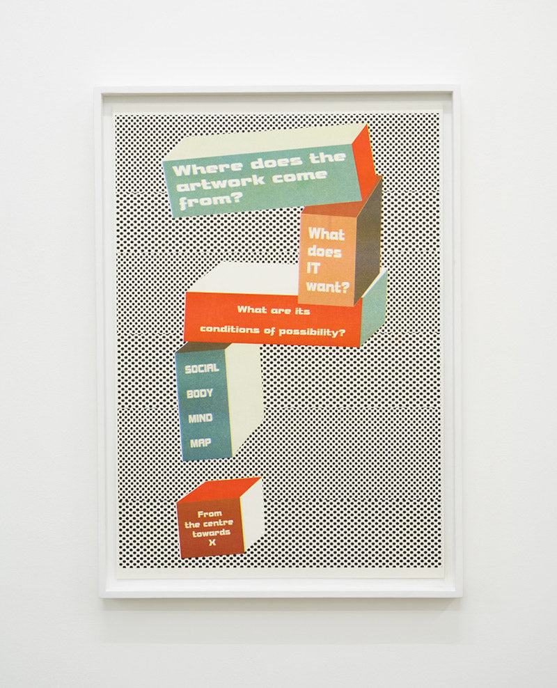 Dean Kenning, WHERE DOES THE ARTWORK COME FROM?, 2018