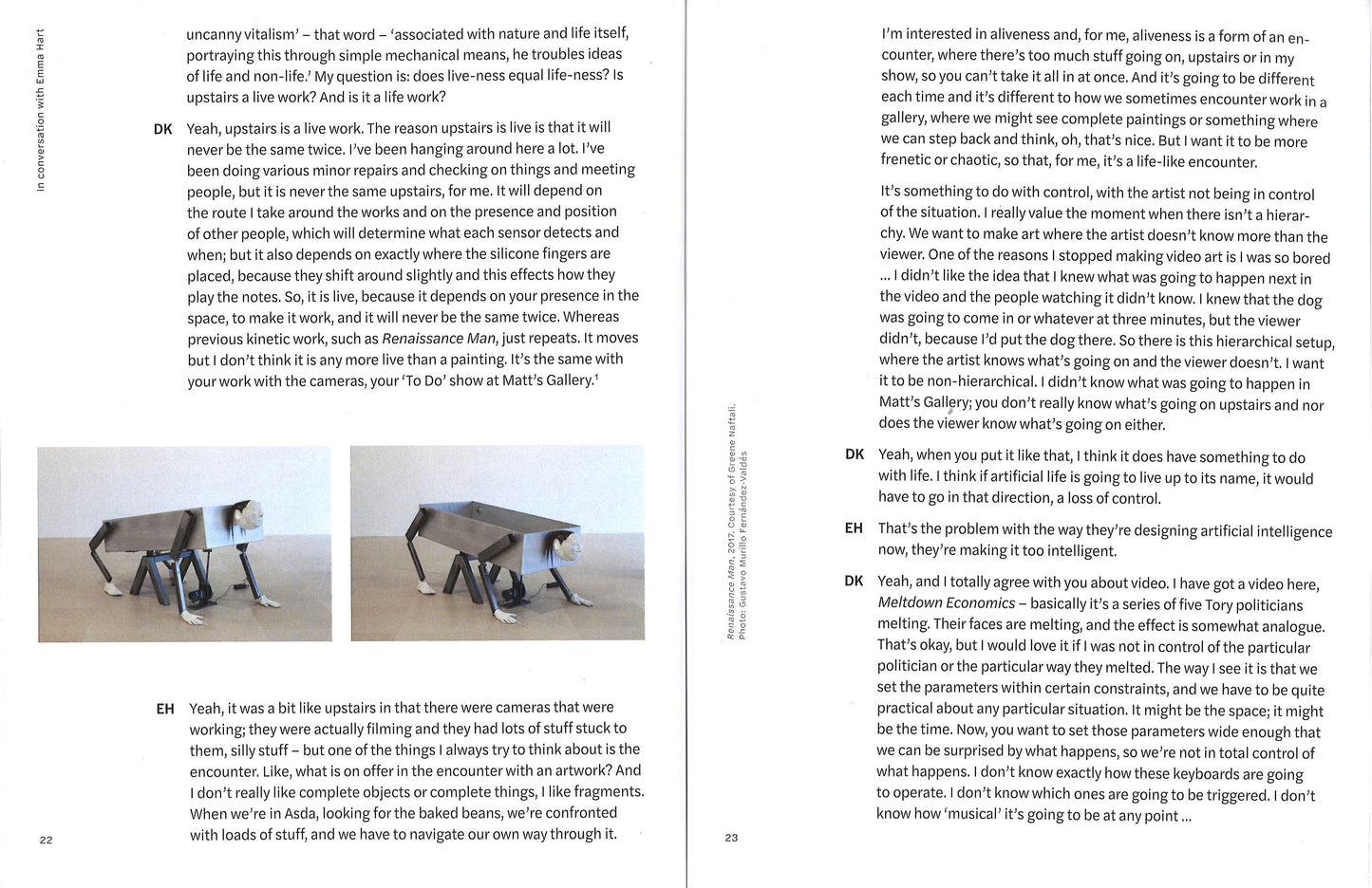 Dean Kenning, Vitalist Kinetics, 2022