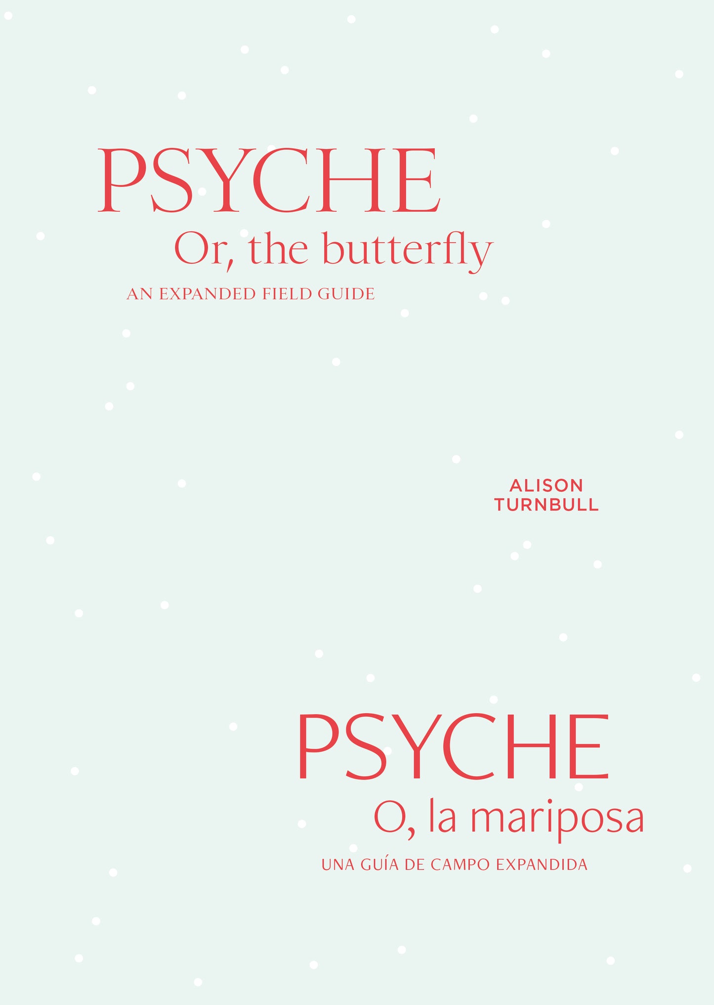 Alison Turnbull, PSYCHE Or, the butterfly - an expanded field guide, 2018
