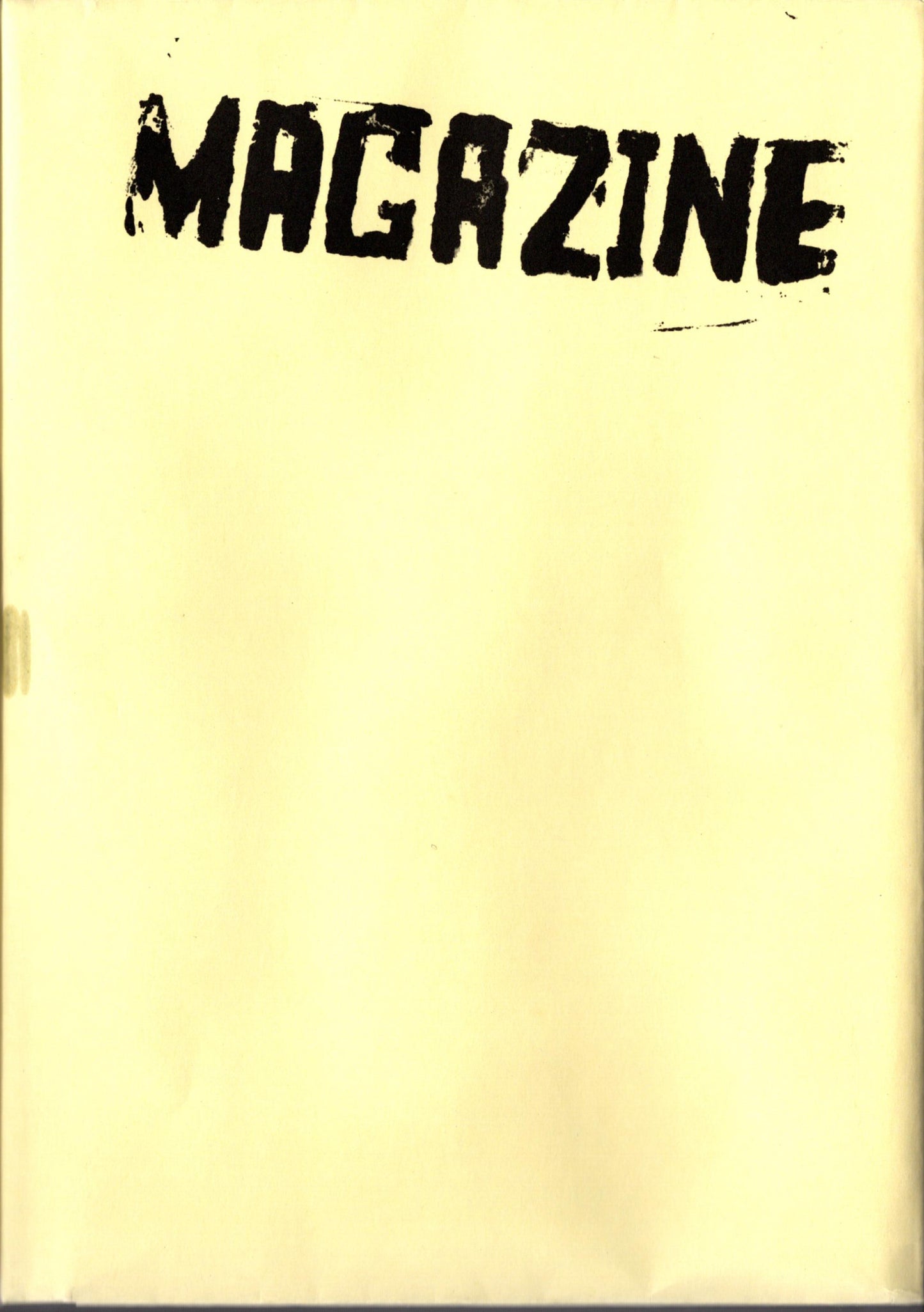 Mike Nelson,Magazine, 2003