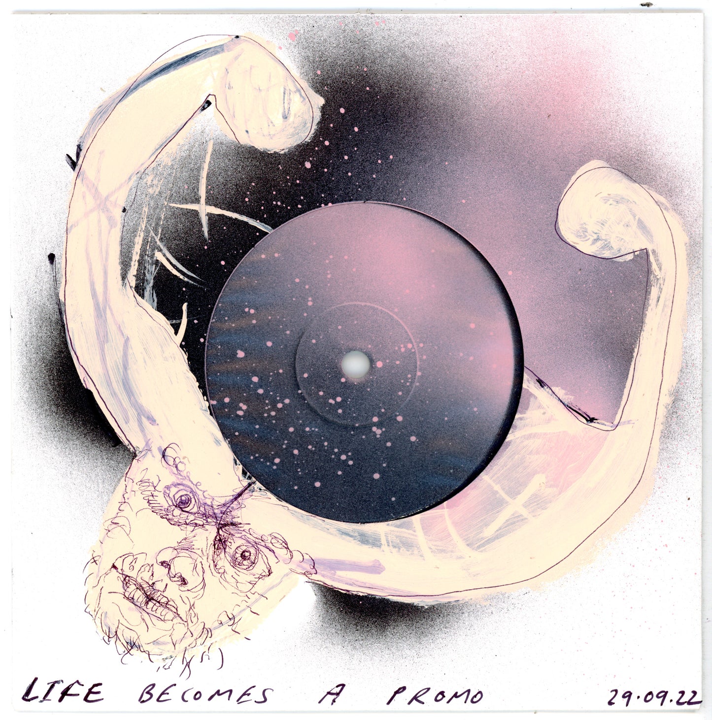 Nathaniel Mellors, Life Becomes a Promo/Digital Worms, 2022